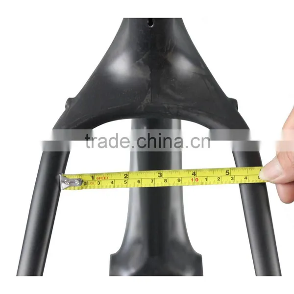 Bicycle Accesories 26er Carbon Snow Bike Frame Fatbike Suspension Fork SN01 photo-6