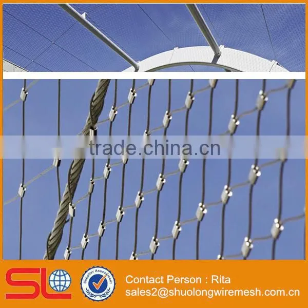 Stainless Steel Rope Mesh Netting for Aviary photo-2