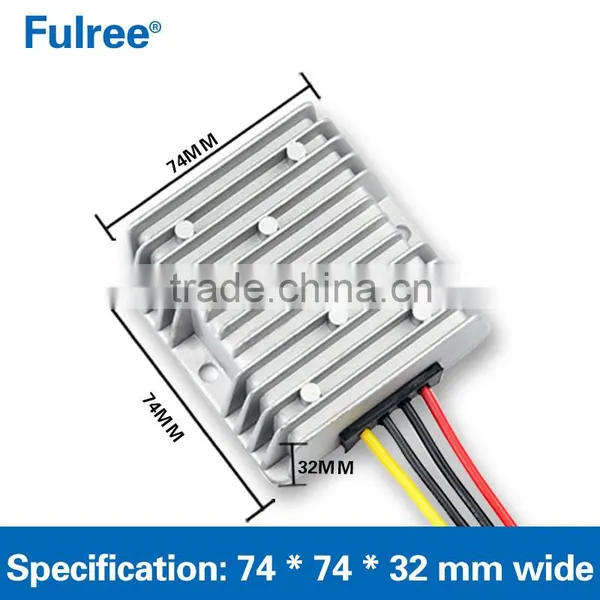 Waterproof 12v to 19v3a57w Dc-dc Power Step up Converter, 12v to 19v Boost Module, Car Power Supply for Notebook photo-3