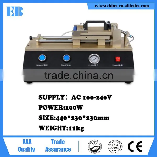 2016 E-best Built-in Vacuum Pump LCD OCA Film Laminating Machine OCA Laminator Oca Lamination Machine for Iphone Samsung photo-5