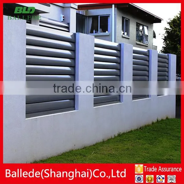 Aluminum Adjustable Aerofoil Blade Louver Fence for Sunshade photo-2