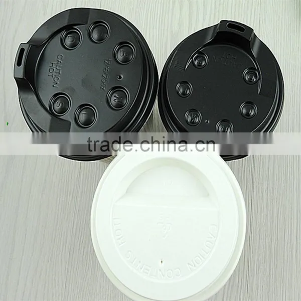 8oz Printed Vertical Stripes Disposable Ripple Wall Coffee Paper Cups With Lid for Hot Drinks photo-6