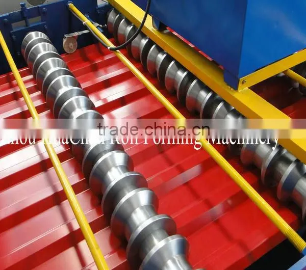2016 Hot Design Galvanized Roof & Wall Panel Cold Roll Forming Machine photo-2