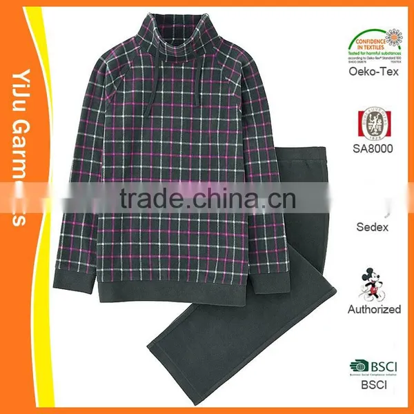 Warm Soft Women Fleece Sleepwear Women Winter Sleewear Homewear