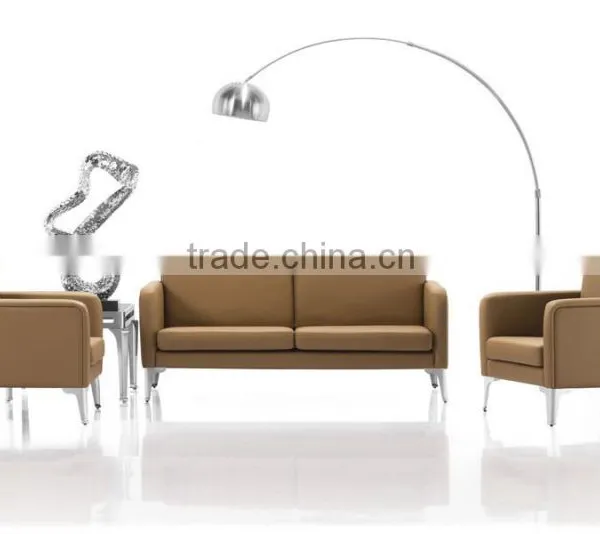 S-33 European Style Leather PU Office Sofa Luxury Sofa photo-2