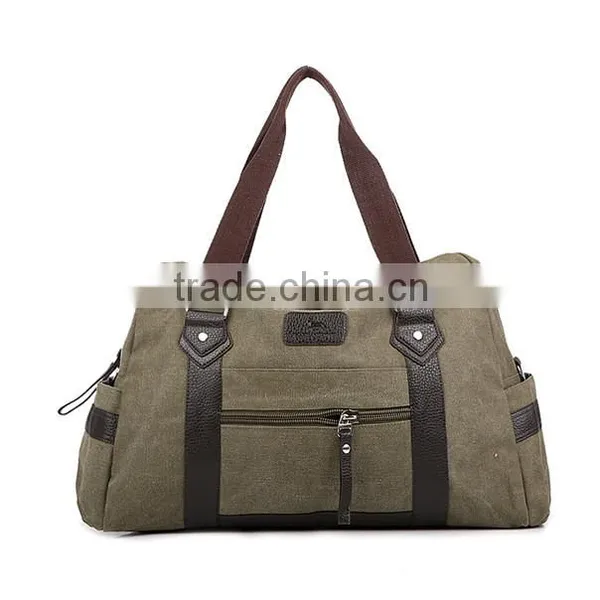 Manufacturer High Capacity Travel Sport Canvas Duffel Bag for Man photo-3