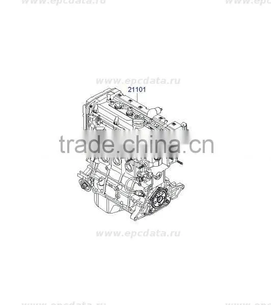 New Engine Gasoline G4EA EURO-3-4 Assy-sub Set From Mobis Manufacture photo-2