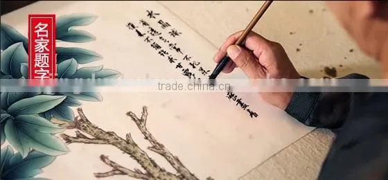 Famous Handpainted Verisimilar Peony Blossom Painting & Calligraphy photo-5
