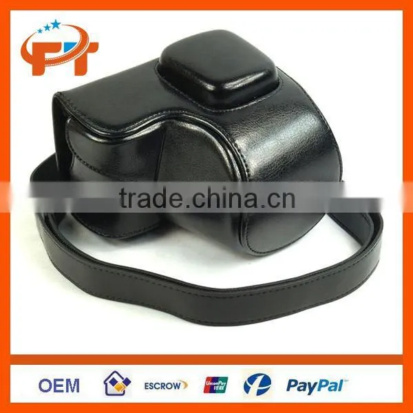 New Fashion Pu Leather Camera Bag for NEX5R NEX5T 16-50mm Lens photo-6