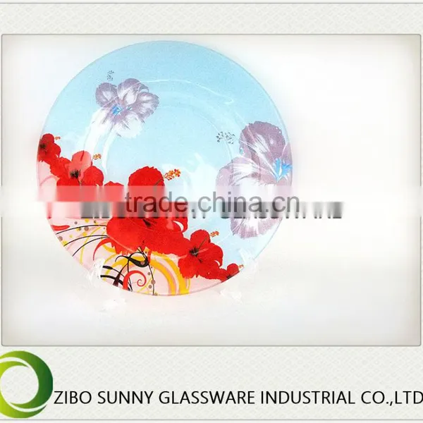 Flowers in Full Bloom of Glass Plates photo-4