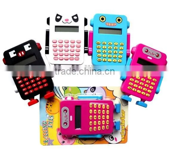 Robot Calculator Plastic Calculator