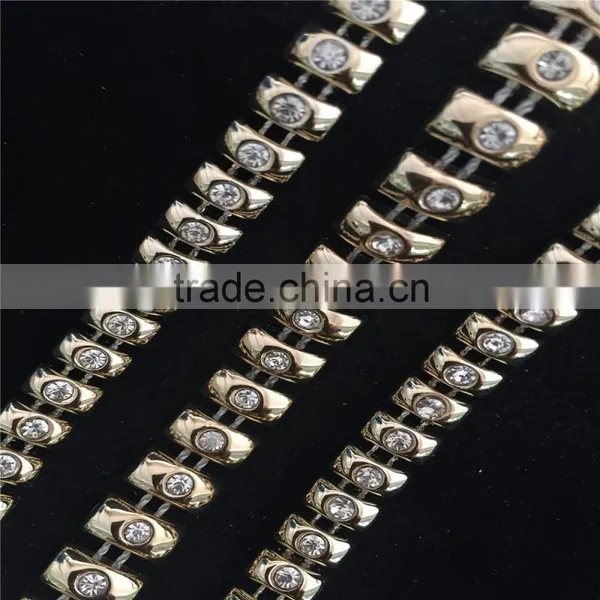 Shine Decorative Rhinestone Trim/crystal Chain Trim photo-2
