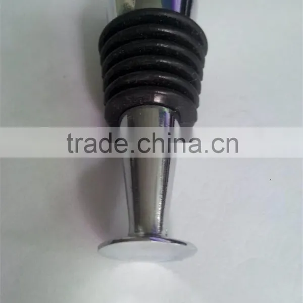 Popular Vase Shape Metal Wine Stopper photo-6