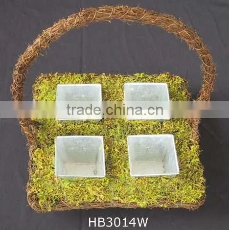 Zinc Planter,zinc Flower Pot,moss Planter,Zinc Pot,metal Flower Planter,tin Planter,zinc Container,galvanized Planter