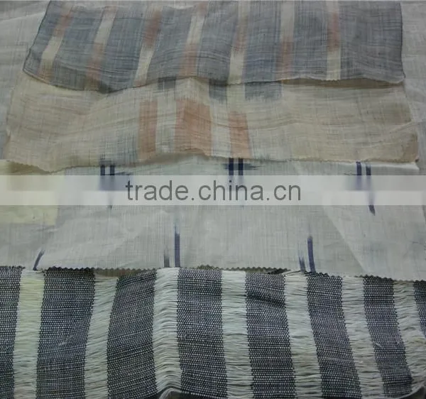 Ramie Yarn Dyed Handmade Fabric for Curtain photo-3