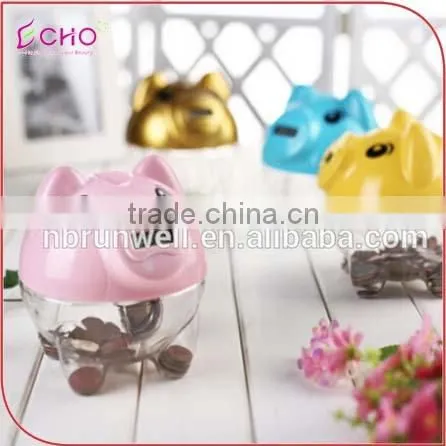 Plastic Piggy Bank With Coin Counter,kids Plastic Digital Piggy Bank,bank Digital Coin Counting Money Jar Quality Choice