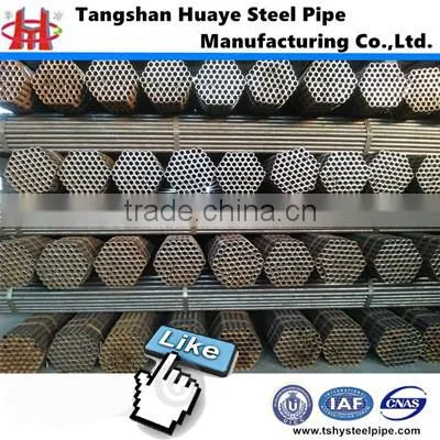 Manufacture/ Factory Hot-dip Galvanized Steel Pipe in Tangshan Huaye