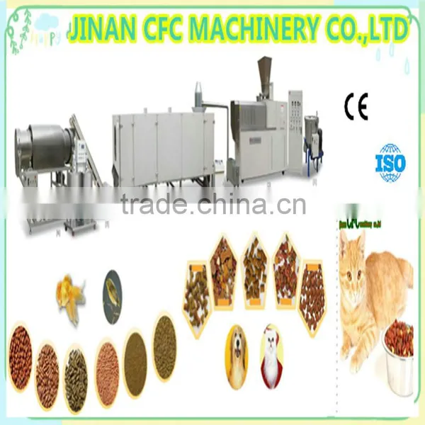 Pet Fish Food Machine for Dog Fish Cat Pet Food Production Line