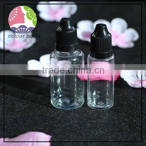 10ml 30ml Plastic Pet Dropper Bottle for E-liquid 10ml 30ml Dropper Bottle With Shrink Wrap photo-4
