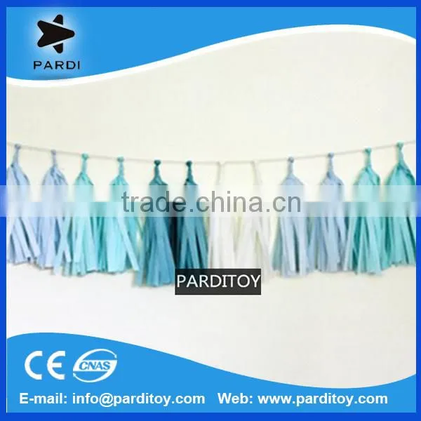 2016 Party Decoration Tissue Paper Tassel Garland photo-2