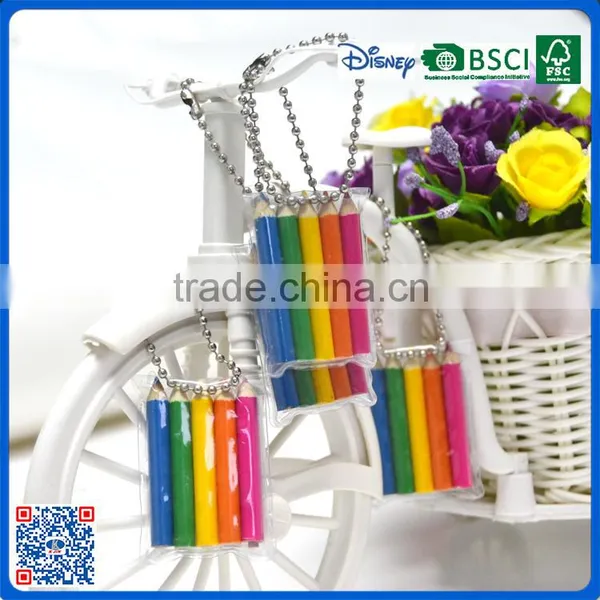 Korean Small Size Novelty Colorful Pencils Into PVC Bag photo-2
