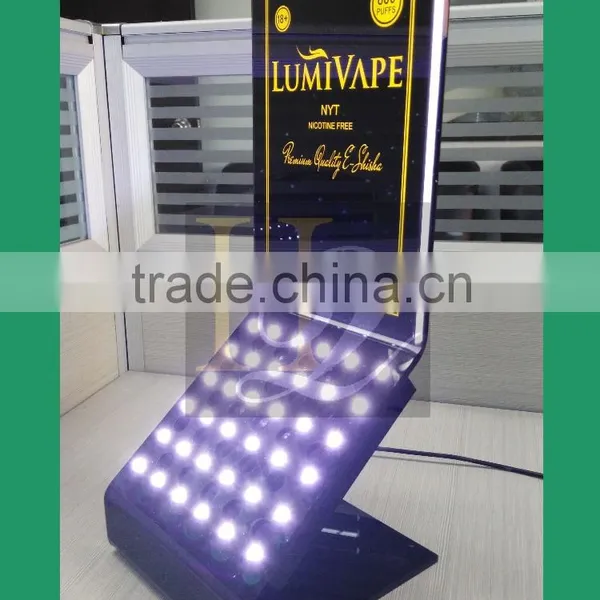 LED Acrylic Cosmetic Display Stand/acrylic Eyeliner Pencil Holder Stand photo-5