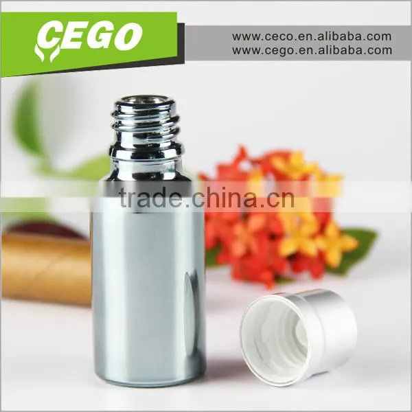 e Liquid Label Printing Gold Silver Plated Dropper Bottle With Paper Box photo-6