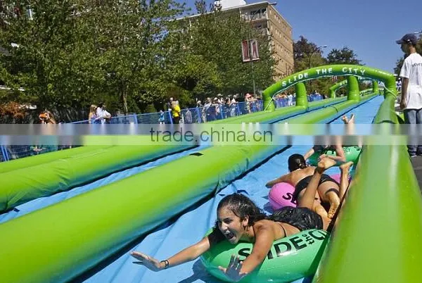 1,000 Feet Inflatable Slide the City Slip n Slide photo-4