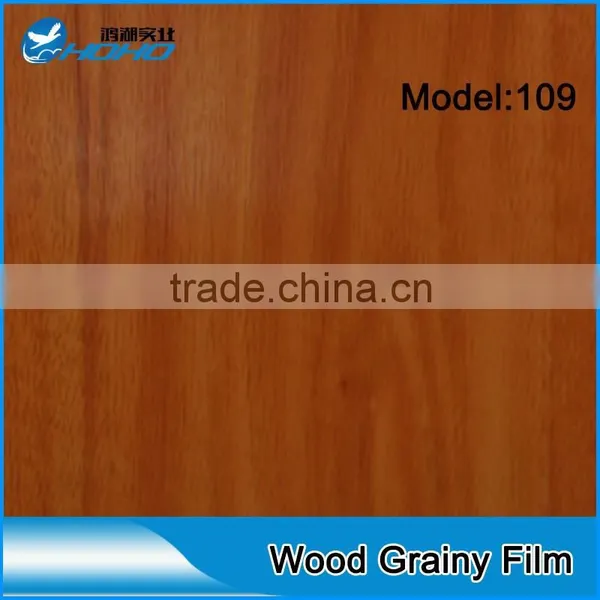 China High-quality Wood Grain Lamination Film/ Semi-rigid Pvc Foil/pvc Wooden Grain Film photo-3