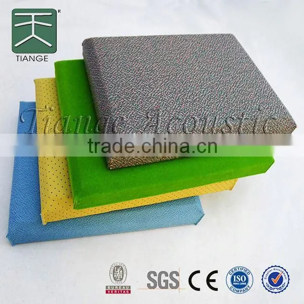 fabric clothing suspended ceiling panels textile for multi-functional halls