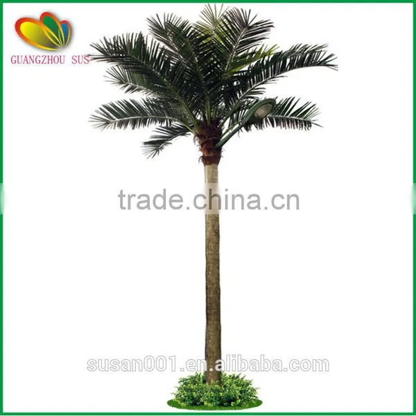 Outdoor Artificial Coconut Palm Tree Customized Artificial Coconut Tree