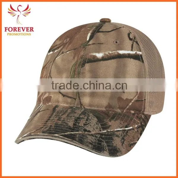 New Design Wholesale Ployester Hunter Mesh Back Baseball Cap photo-4