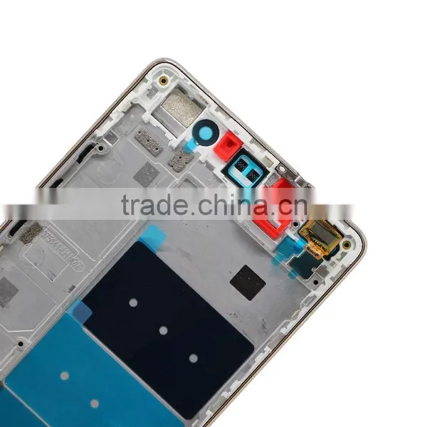 Original Genuine LCD Screen With Digitizer With Frame Assembly For Huawei Ascend P8 Lite - White photo-5