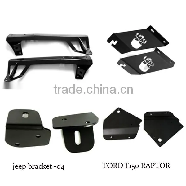 Aluminum Head Light Chrome Headlight Bracket Side Mount Led Light Bar Headlight Mount Brackets photo-5