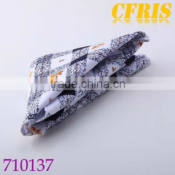 Pocket Square,Cotton Pocket Square,Flower Printed photo-2