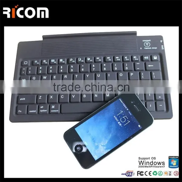 Waterproof Foldable 76 Keys Bluetooth Silicone Keyboard for Ipad and Tablet---SKB-211B--Shenzhen Ricom photo-5