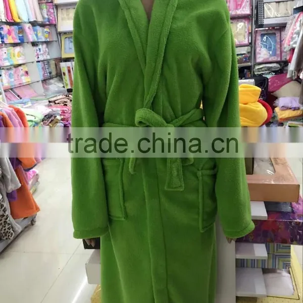 Ladies Super Soft Coral Fleece Sex Women's Winter Sleepwear Bathrobes photo-4
