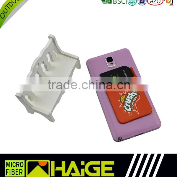 Hot Sale Silicone Smart Wallet/3m Adhesive Sticker Silicone Card Holder photo-6