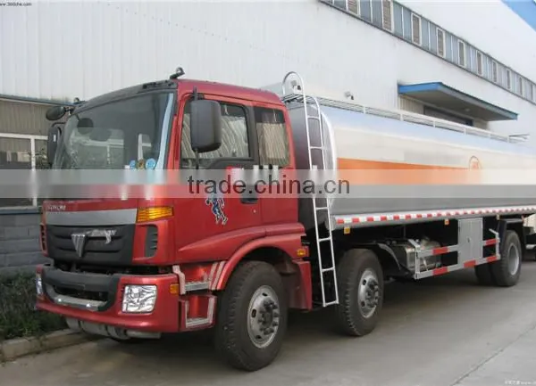 Aumen Auman 3 Axles Oil Truck 26000 Lit Litres Literes Fuel Tank Truck Sale in Russia photo-2