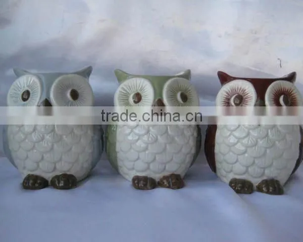 Ceramic Owl Decorative