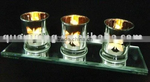 Metallic Votive Holder