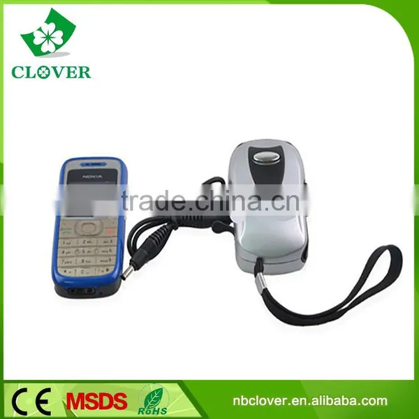 2 LED 40mA Lithium Battery Rechargeable Hand Crank Flashlight Torch photo-2