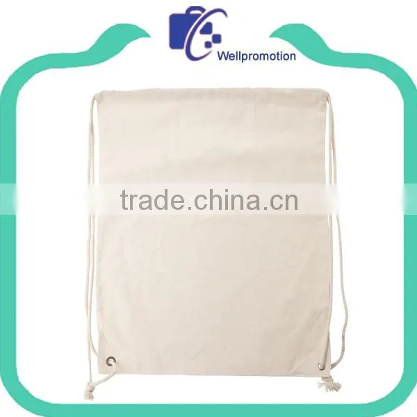 Promotional 100% Cotton Drawstring Bags With Logo photo-5