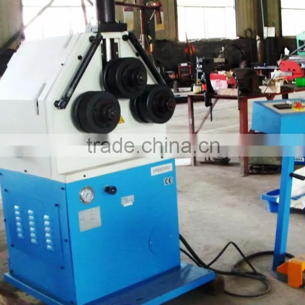 3 Roll Automatic Profile Rolling Machine/roll Bending Machine for Profile Bar and Pipes RBM50 photo-4