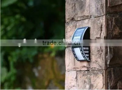 New Design Patent Solar Wall Light PIR Motion Sensor photo-6