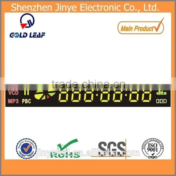 Hot Sales Dvd/vcd Led Player Display,7 Segment Digit Vcd Player Digital Mp3 Player