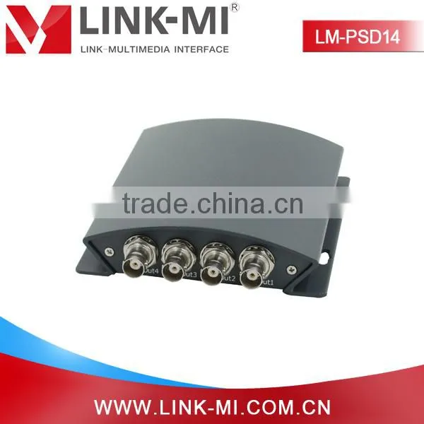 LINK-MI LM-PSD14 4-Port HD/3G SDI Splitter For Digital Video Switcher photo-5