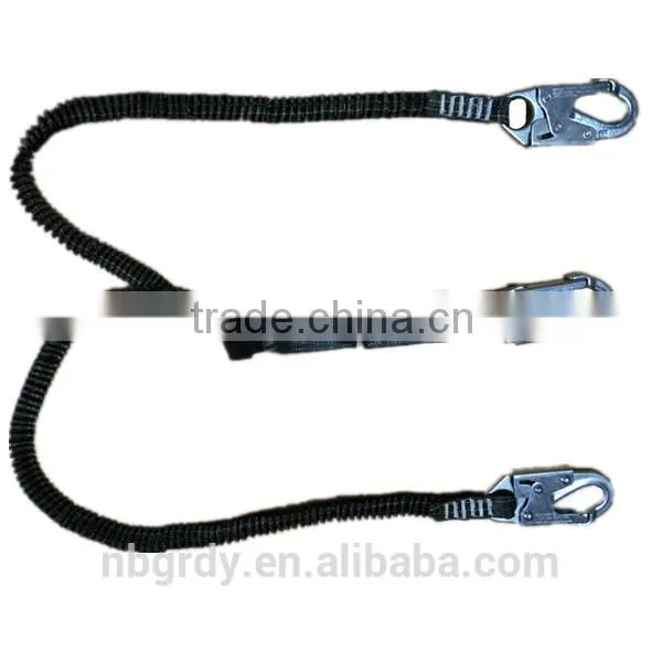 "Y"Type, Elasticated Safety Lanyard for Fall Protection