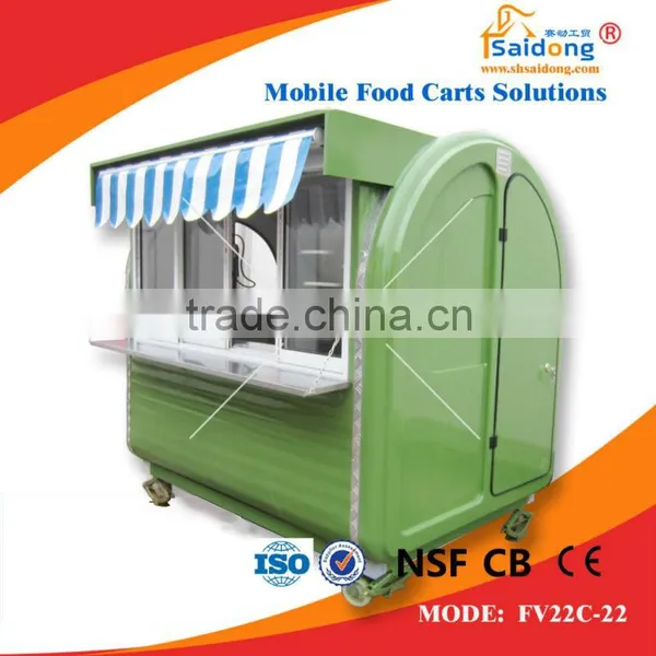 New Fast Food Vending Carts Ice Cream Stand Design FV22C-22 photo-2