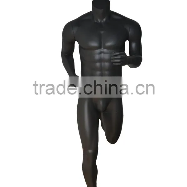 Wholesale Custom Unique Black Matte Fiberglass Fencing Sports Mannequins photo-5